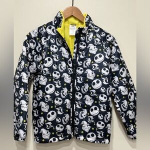 Disney Nightmare Before Christmas Kids Puffer Jacket